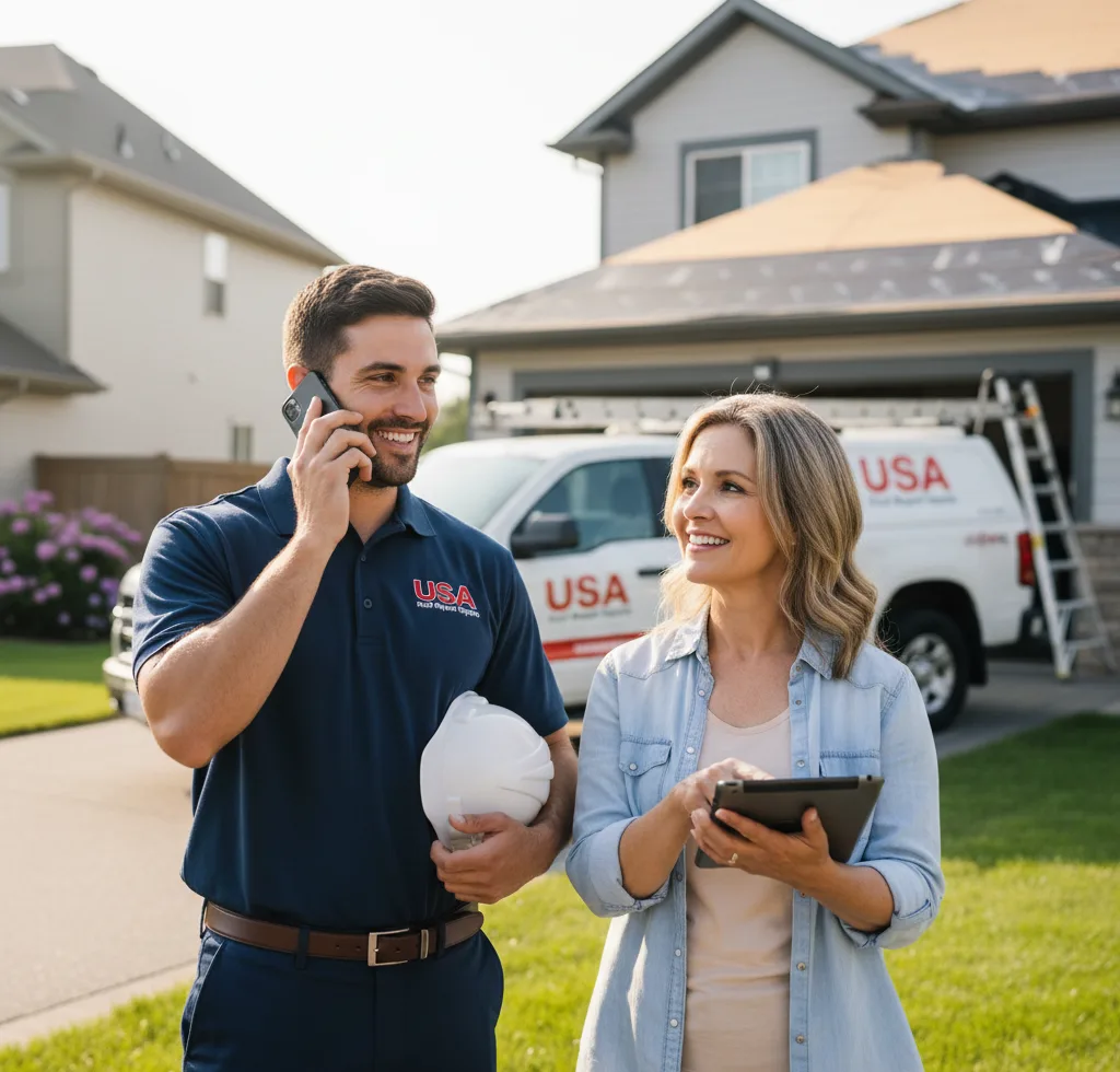 USA Roof Repair Experts customer support in Perkasie